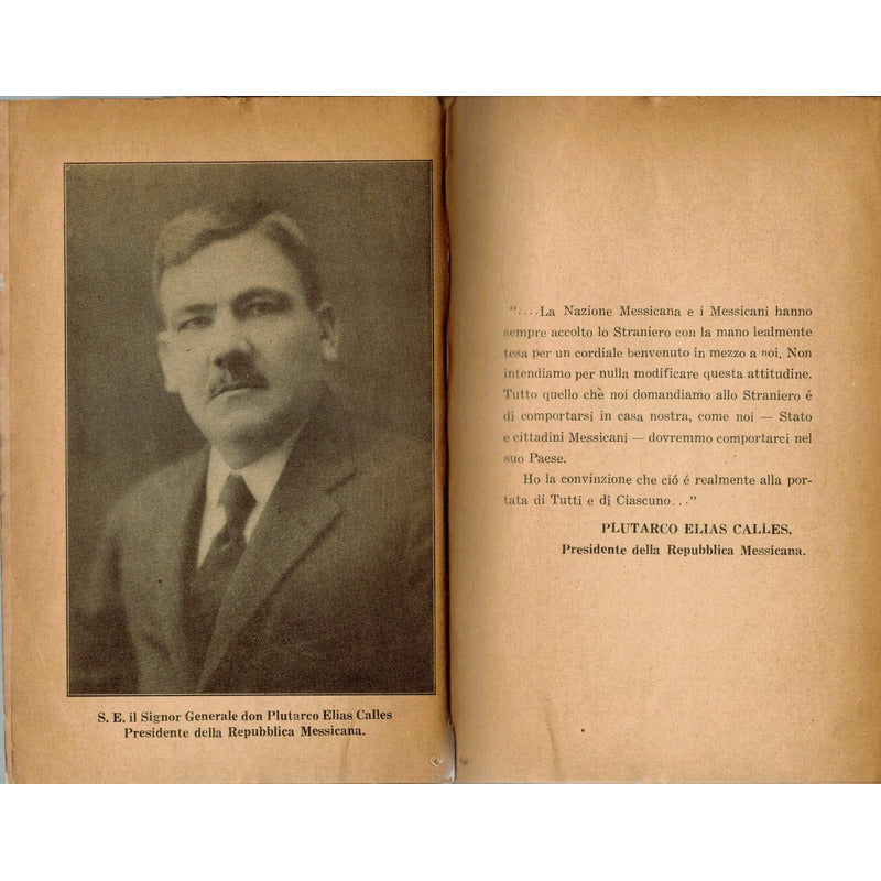 Un Inchiesta Al Messico. Mexico 1926 [normative Petrolio]