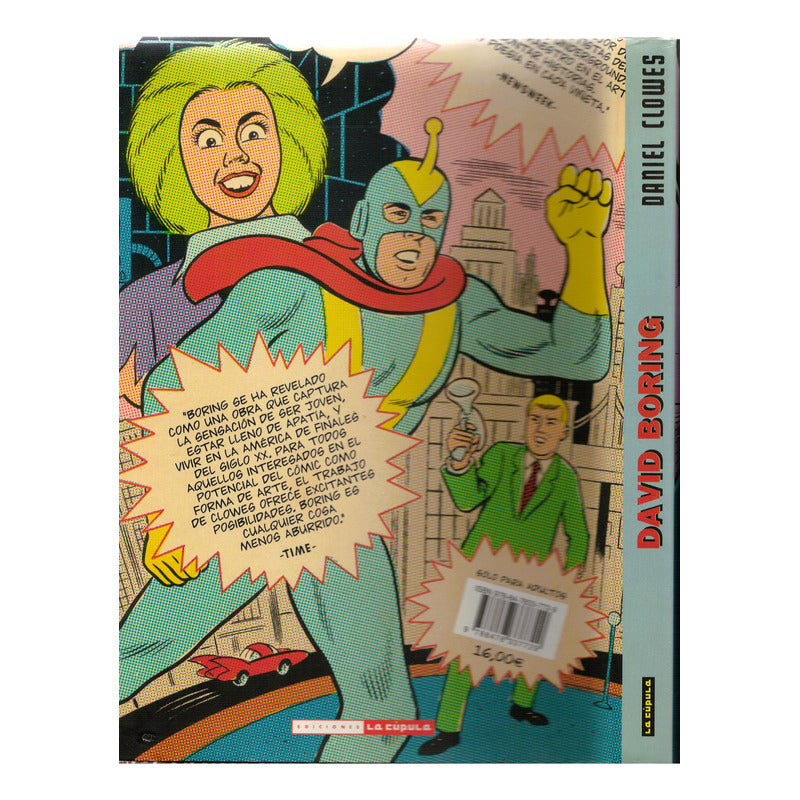 David Boring, David Clowes, Ediciones La Cupula, Pasta Dura