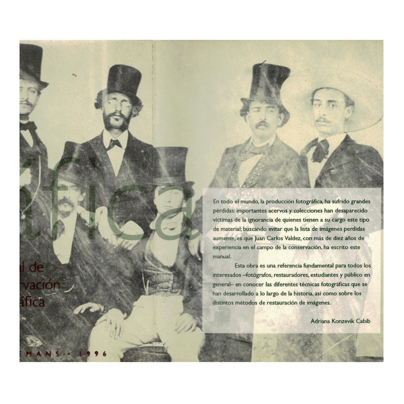 Manual_consevacion_fotografica. Valdez Marin I N A H_ed 1997