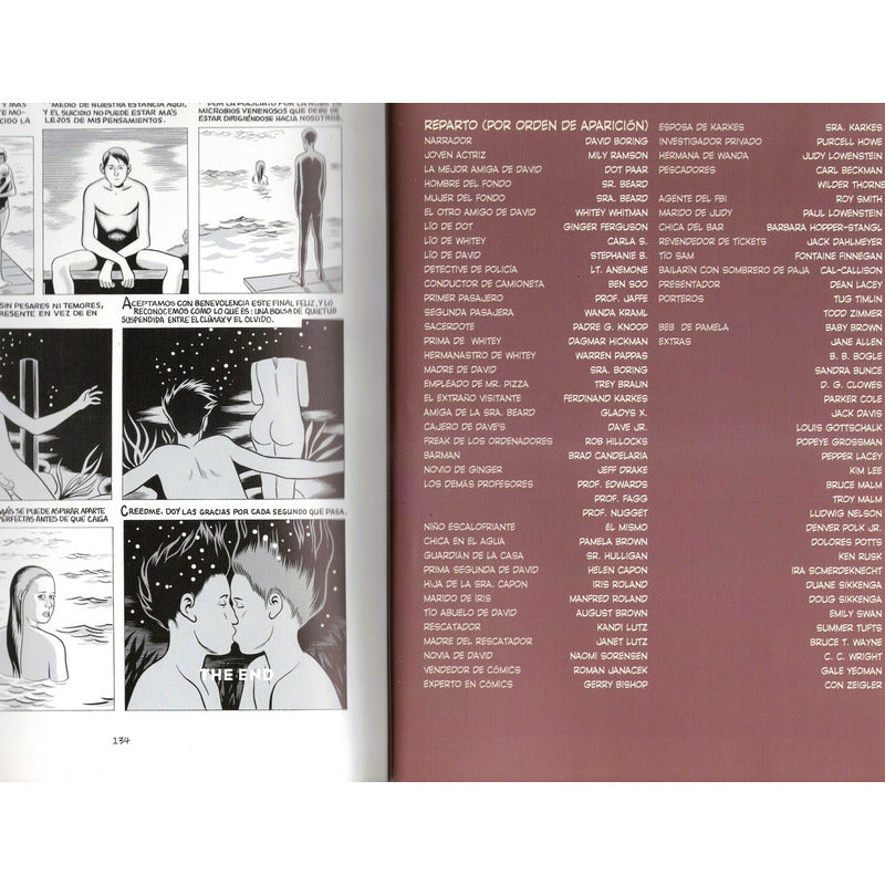 David Boring. Daniel Clowes, España 2002 (primer Amor)