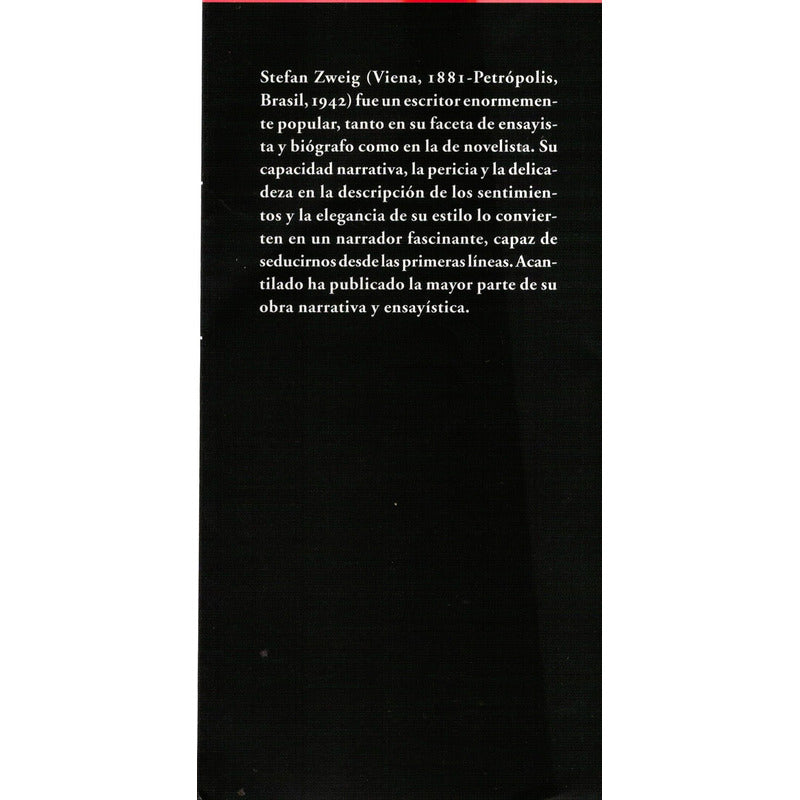 Castellio Contra Calvino. Stefan Zweig, España 2012