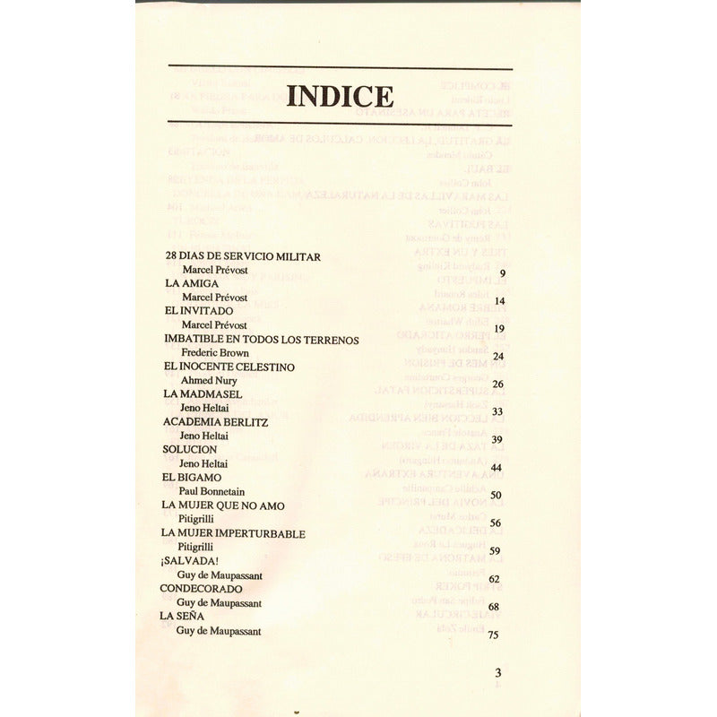 La Picardia Amorosa. Antologia De El Cuento, Mexico 1991