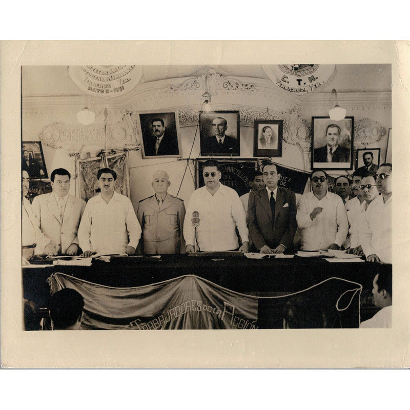 Fotografia Fidel Velazquez, C T M. 1951 [4 Fotografias]