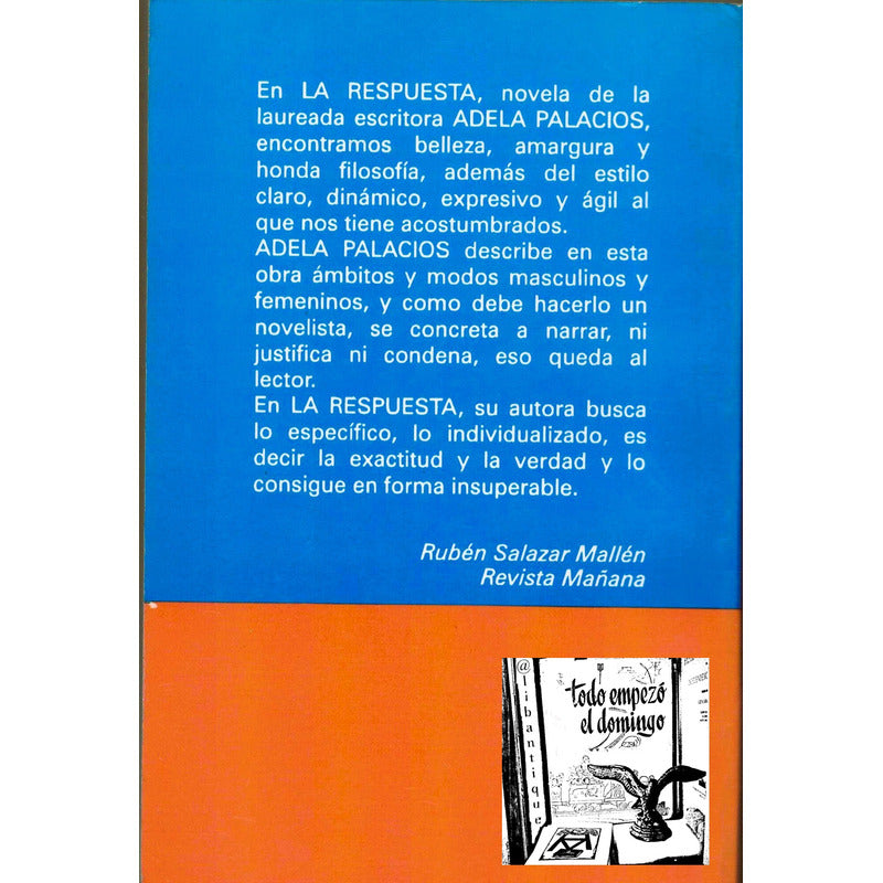 Respuesta, La. Adela Palacios. Mexico 1997