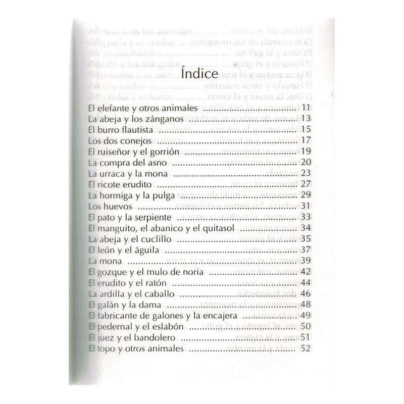 Fabulas. Tomas De Iriarte Infantil