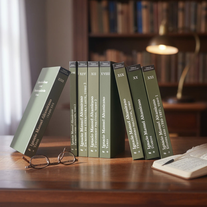 Obras Completas Ignacio Manuel Altamirano 24 V. Mexico 1989