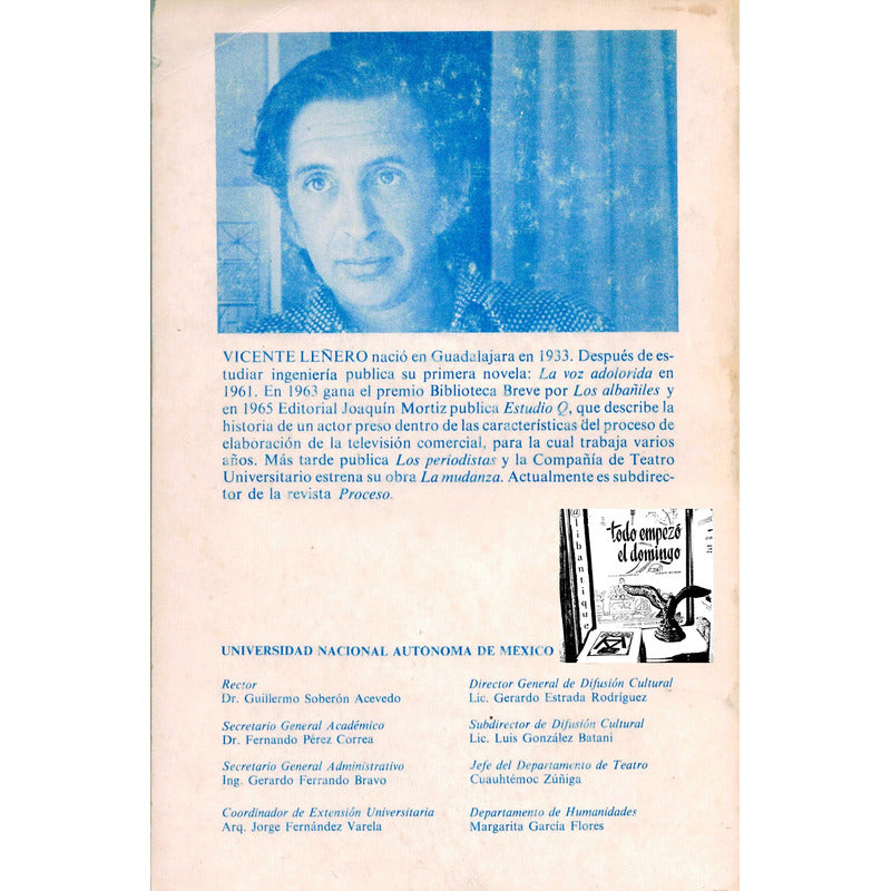 Noches Blanca, Las. Vicente Leñero, Mexico 1980 (1a)