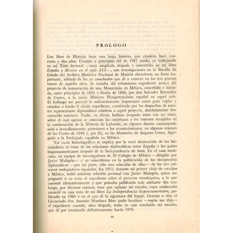 La Monarquia En Mexico 1845-47 (2vol) Jaime Delgado. M Soto