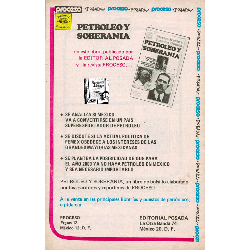 Los Agachados: Jorge Diaz Serrano, P E M E X. Mexico 1979