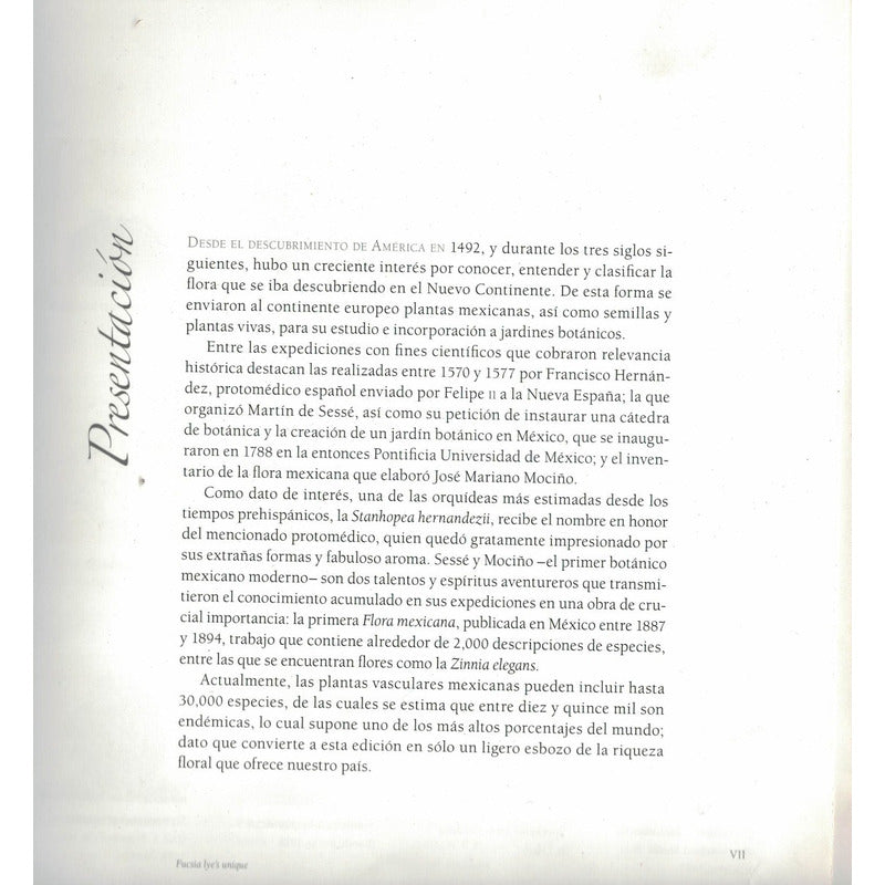Mexico, Aroma Y Color. [ Plantas Vasulares] 2006