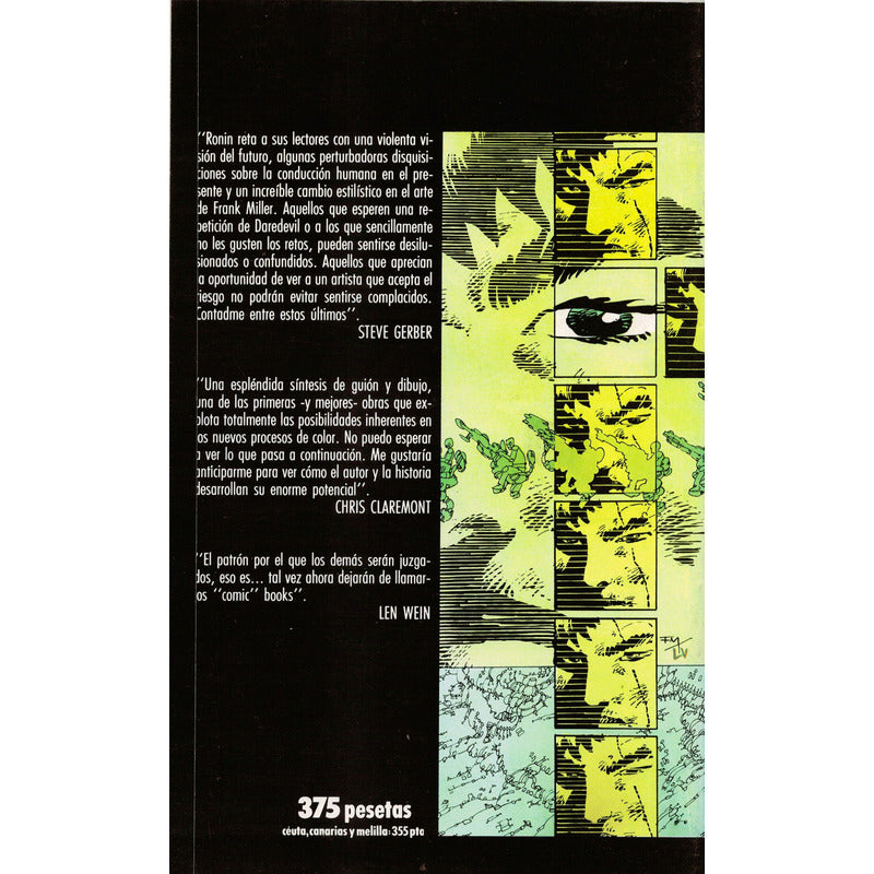 Ronin [obra Completa 6] Frank Miller, Zinco Ed., 1987 Comic