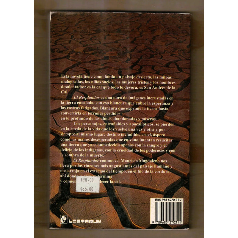 El Resplandor. Mauricio Magdaleno, Mexico 2001