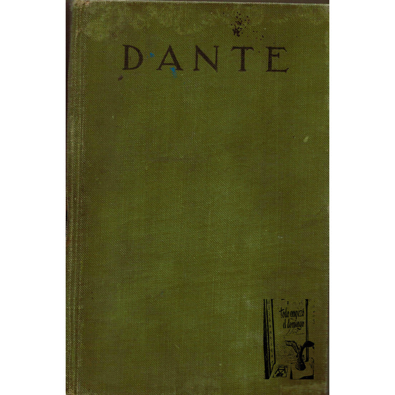 Divina Comedia. Dante Alighieri, Mexico 1921