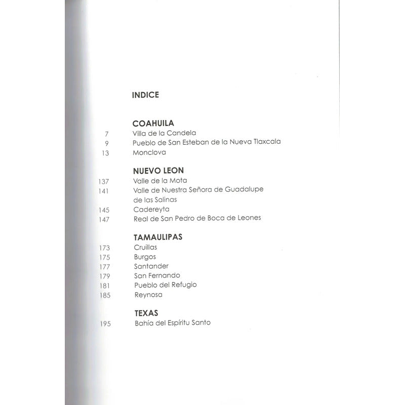 Relacion De Sucesos, Frontera Norte, Independencia 1810-1821
