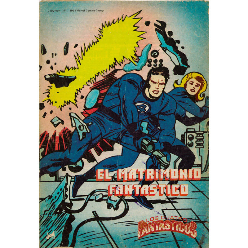 Los Cuatro Fantasticos. # 45 Novedades 1981