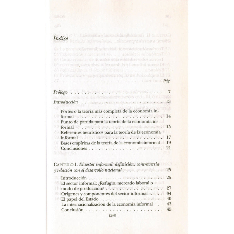 En Torno A La Informalidad. Alejandro Portes, Mexico 1995