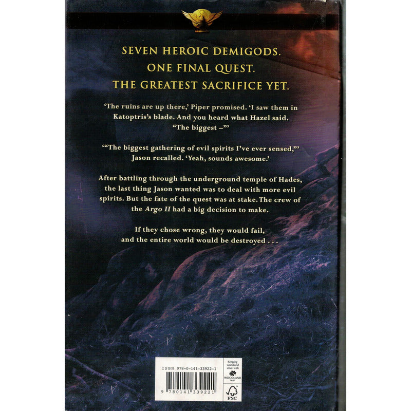 Blood Of Olympus, (the Heroes Of Olympus) Vol.5, Riordan