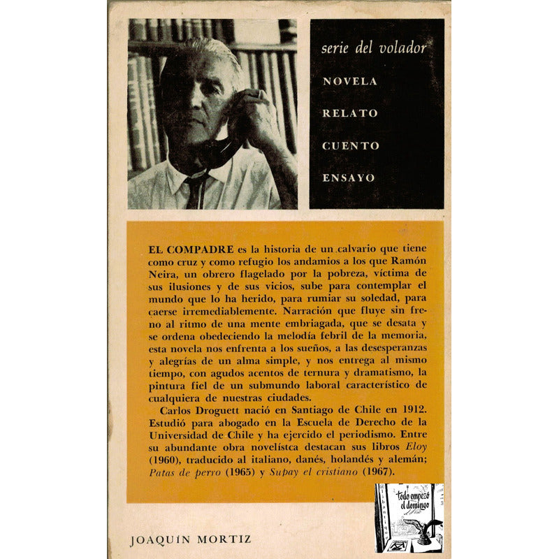 Compadre, El. Carlos Droguett, Mexico 1967 (1a)