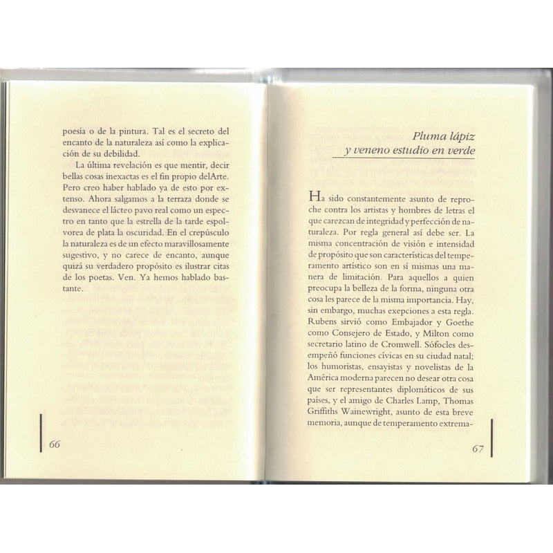Intenciones. O Wilde Verdehalago 1998, Efren Rebolledo