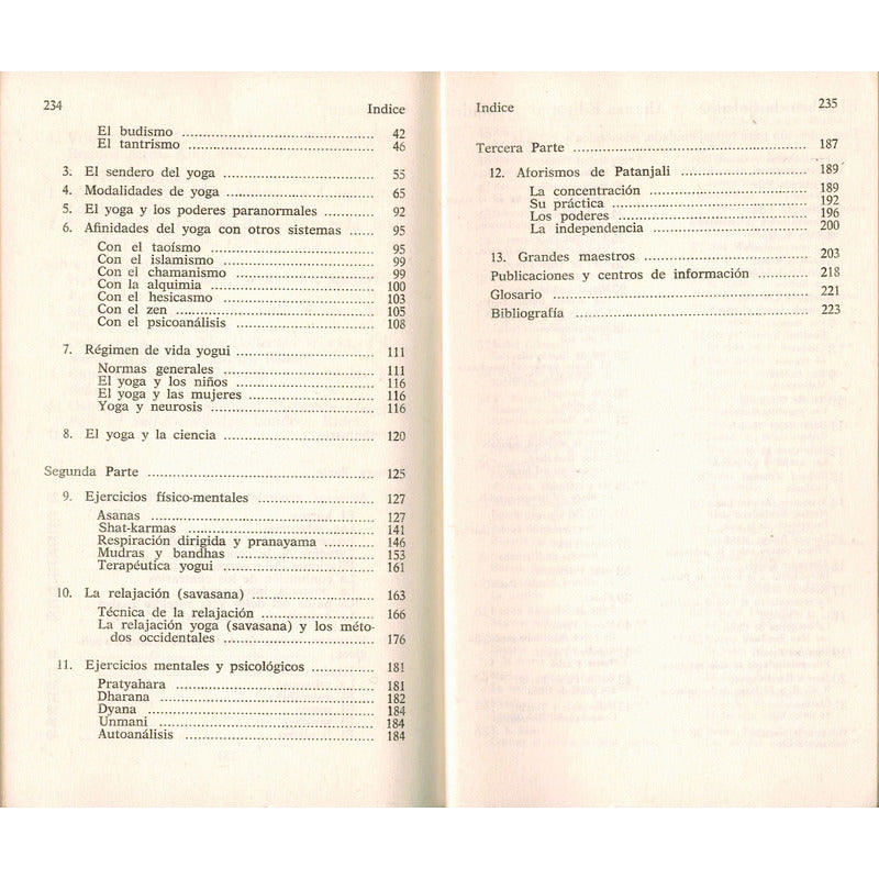 Teoria Y Tecnica Del Yoga. Ramiro A Cal Le, España 1969