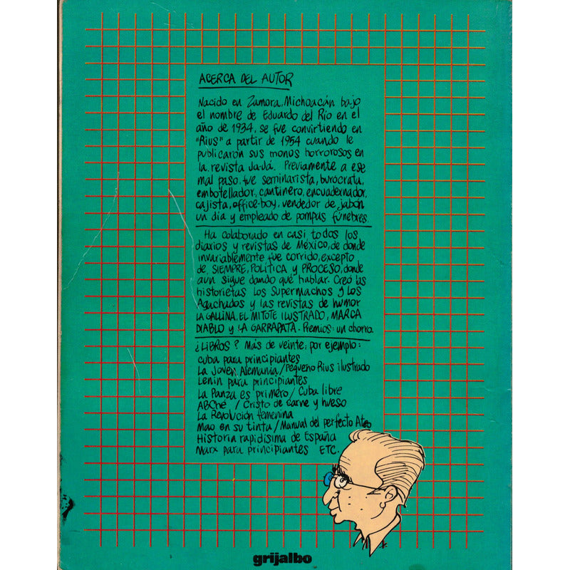 Vida De Cuadritos (historieta). Rius, Mexico 1983 (1a)