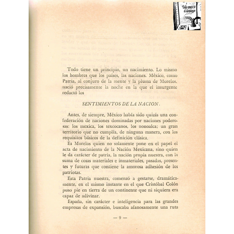 Sentimientos De La Nacion, Los. Antuñano Y Lora, Mexico 1990