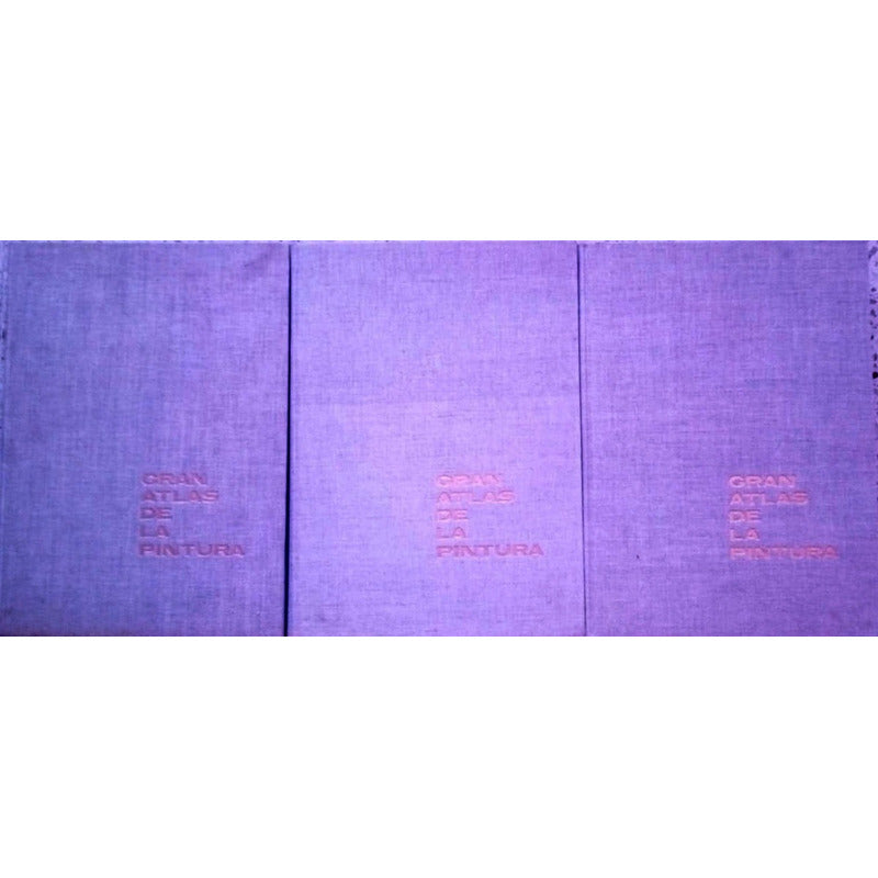 Gran Atlas De Pintura (3vol) Italia 1966 { Gran Formato}