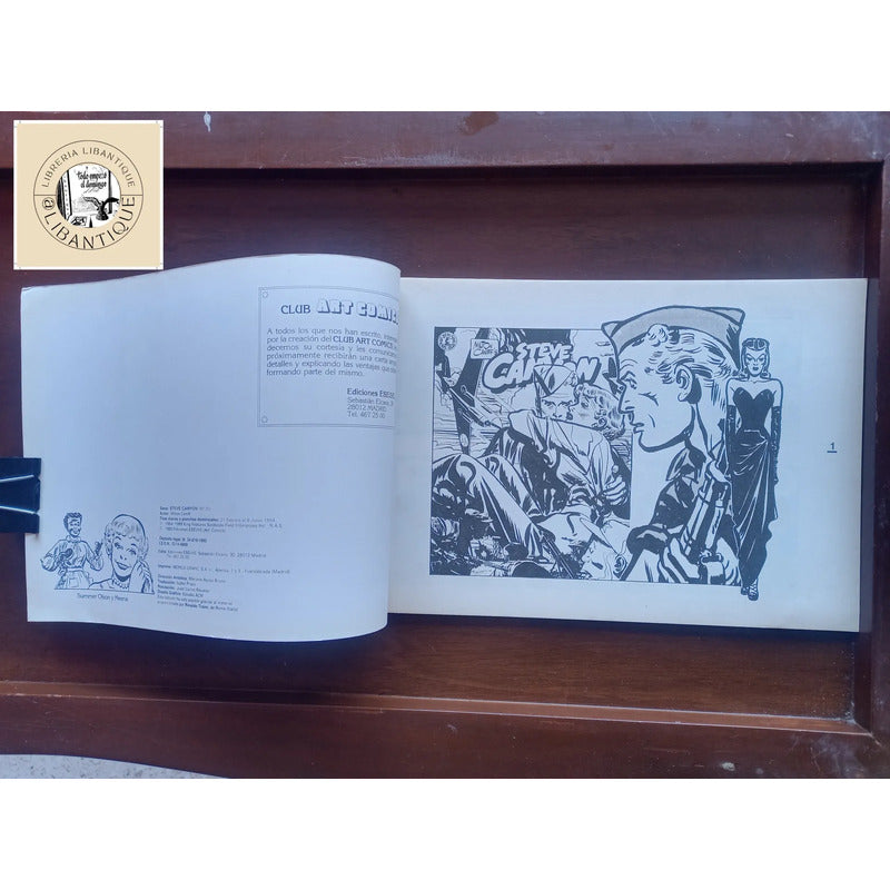 Steve Canyon #25. Milton Caniff, Art Comics 1990