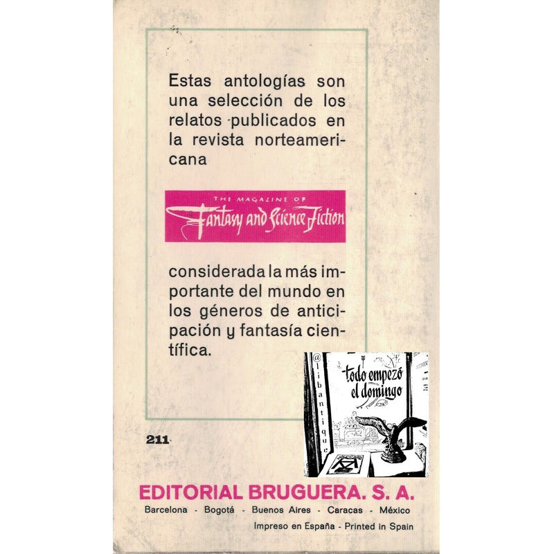 Ciencia Ficcion 6. Paul Anderson Et Al, España 1972