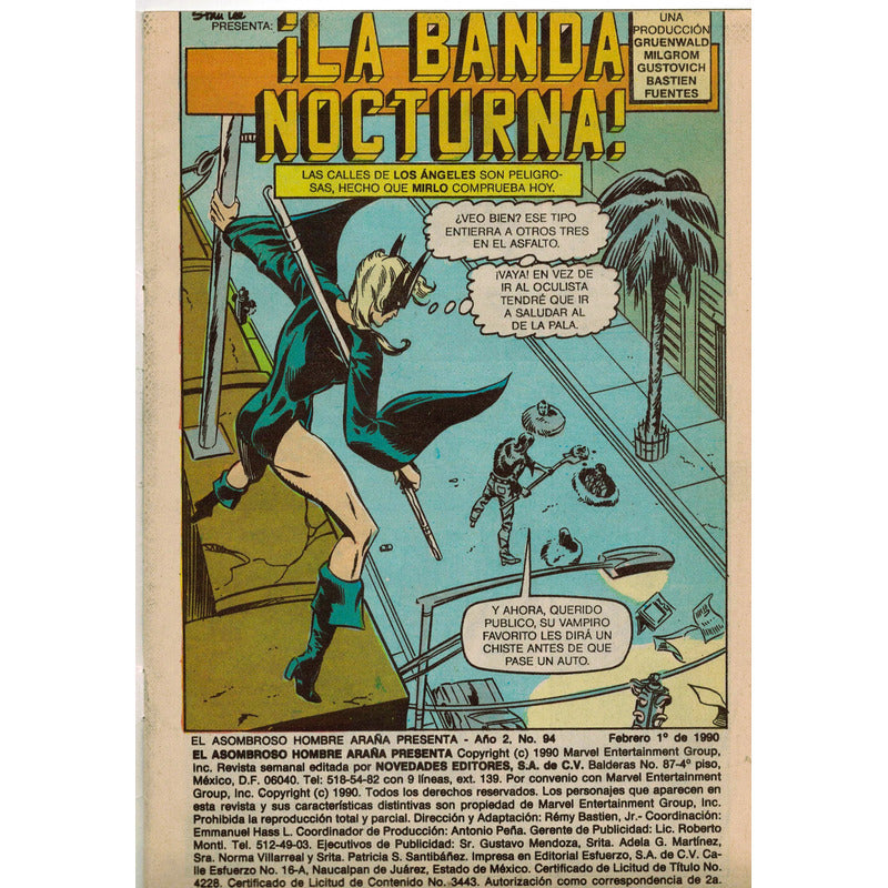 El Asombroso Hombre Araña: Nuevos Vengadores # 94 Novedades