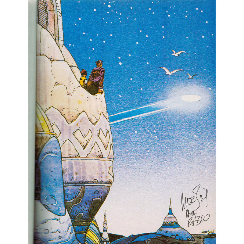 Moebius # 2: Arzach... Epic Graphic Novel 1987 (autograph)