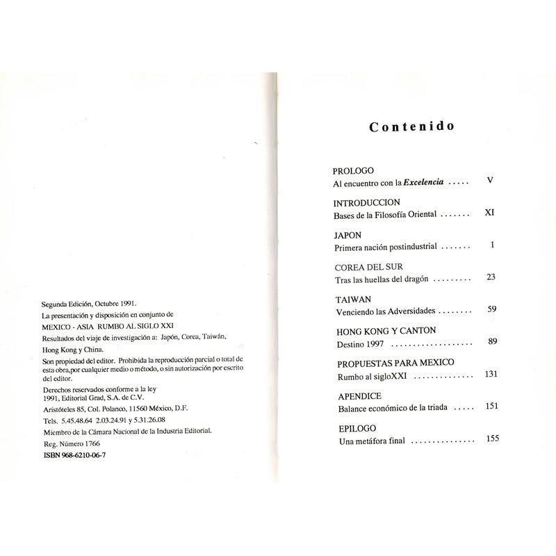 Mexico Asia, Rumbo Al Siglo X X I. Miguel Angel Cornejo