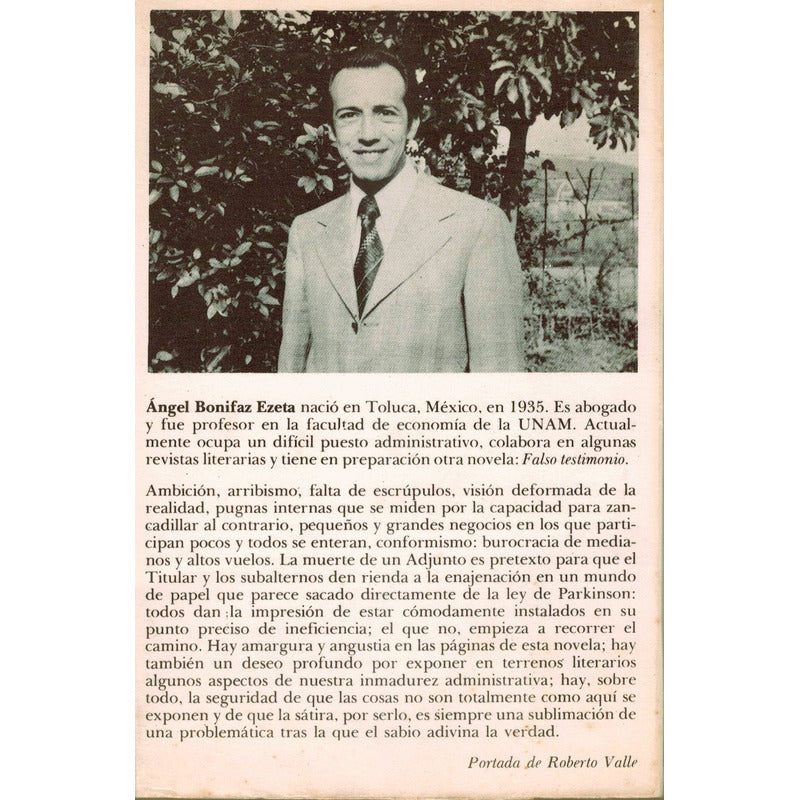 Mitos Del Confenso. Bonifaz Ezeta, Joaquin Mortiz Ed., 1977