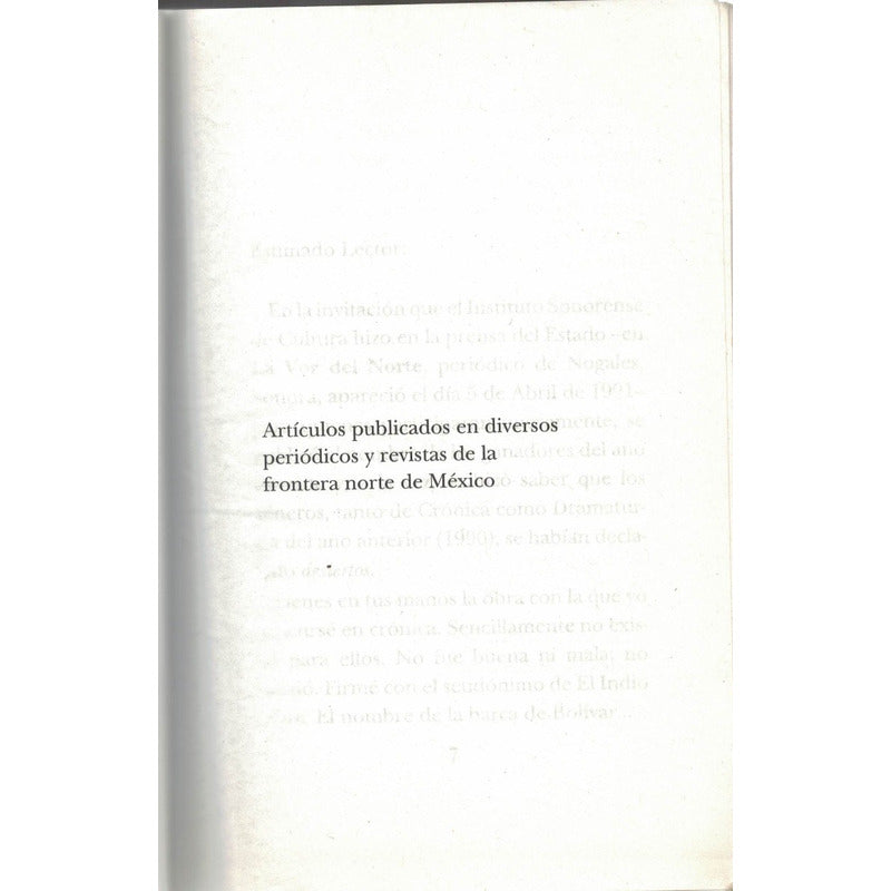 Periodismo Fin De Sigloxx -frontera Norte-. Monroy R. 20000
