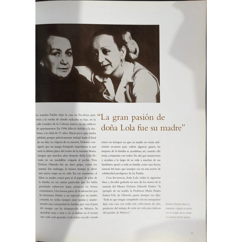 Dolores Olmedo 1908-2002. María Eugenia De Lara Rangel