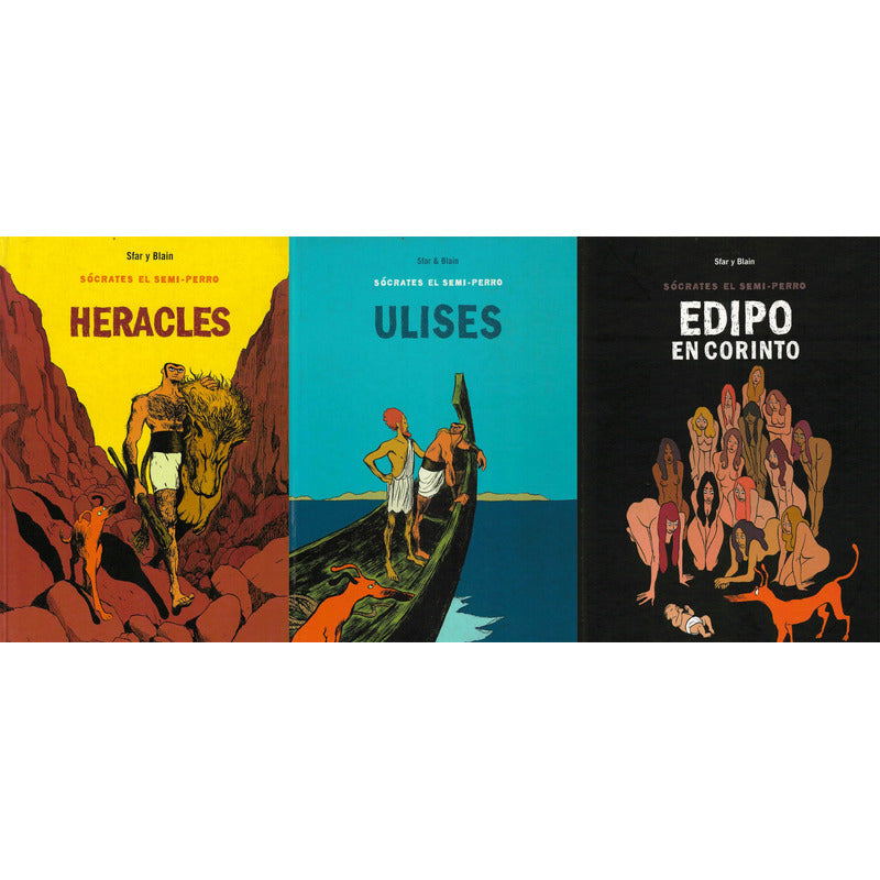 Socrates El Semi - Perro (trilogia). Joann Sfar, España 2006