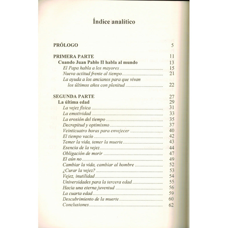 A Los Mayores. Sanchez De Armella, Mexico 1997 (ancianidad)