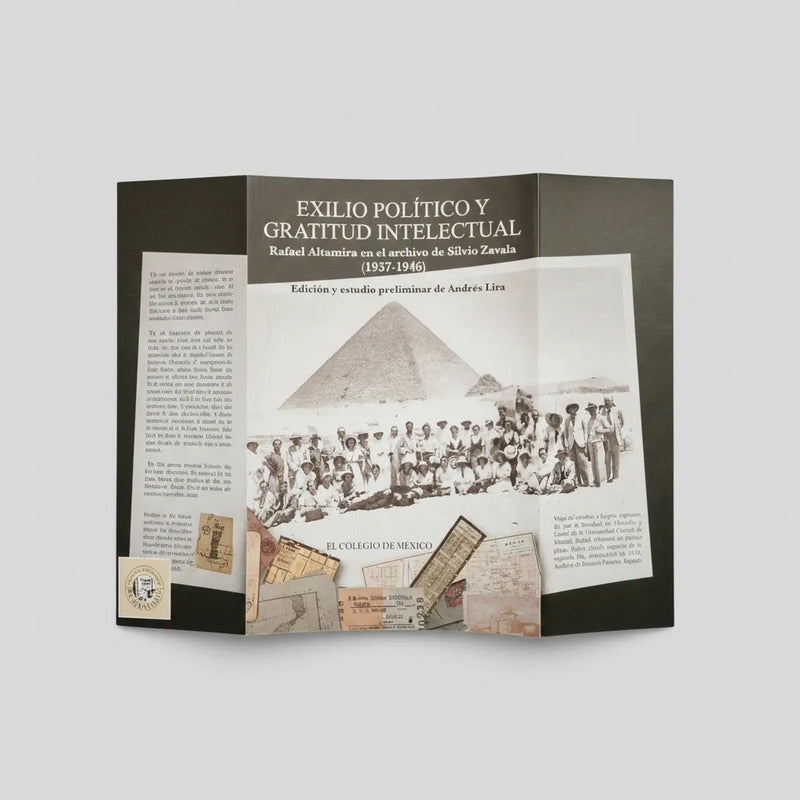 Exilio Politico Gratitud Intelectual Rafael Altamira 1937-46