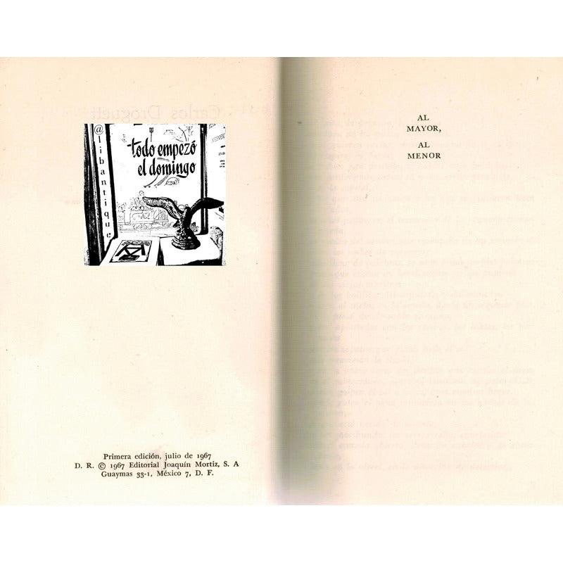 Compadre, El. Carlos Droguett, Mexico 1967 (1a)