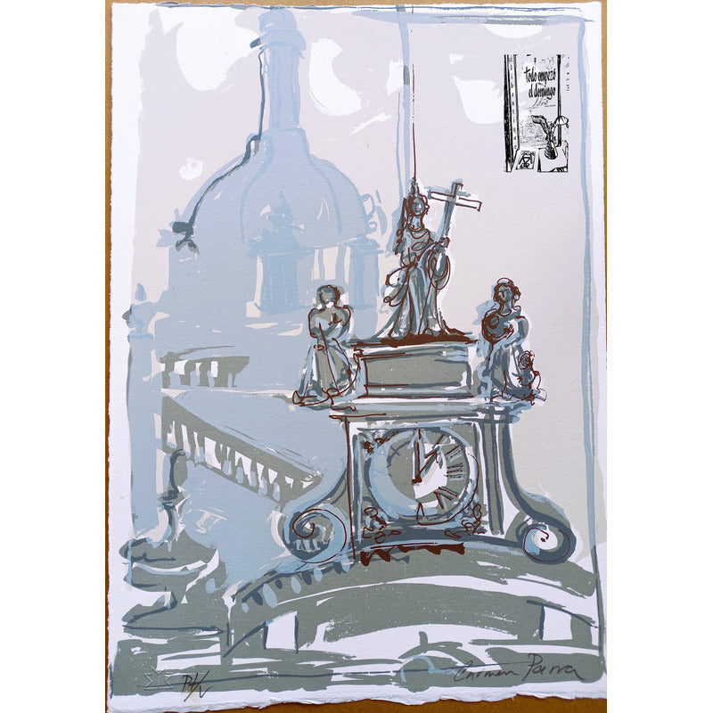 Carmen Parra. Tiempo Cautivo. 11 Serigrafias.