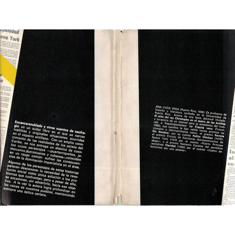 Encancaranublados Otros Cuentos. Ana Lidia Vega, P  Rico1982