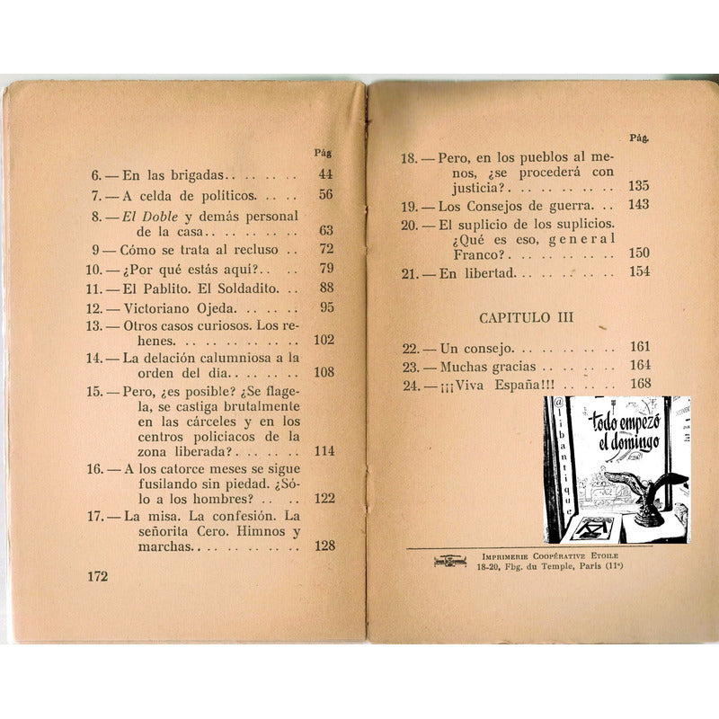 Yo He Creido En Franco. Gonzalez Ruiz, Francia 1937