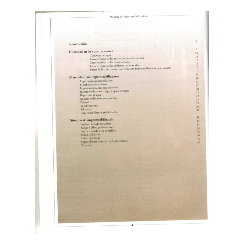 Manual De Impermeabilizacion (guia Paso A Paso) Mexico 1998