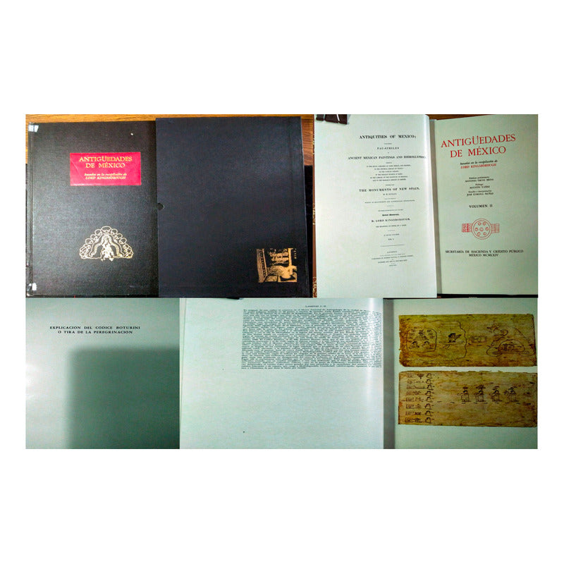 Antigüedades De Mexico (3vol.) Lord Kingsborough, 1964