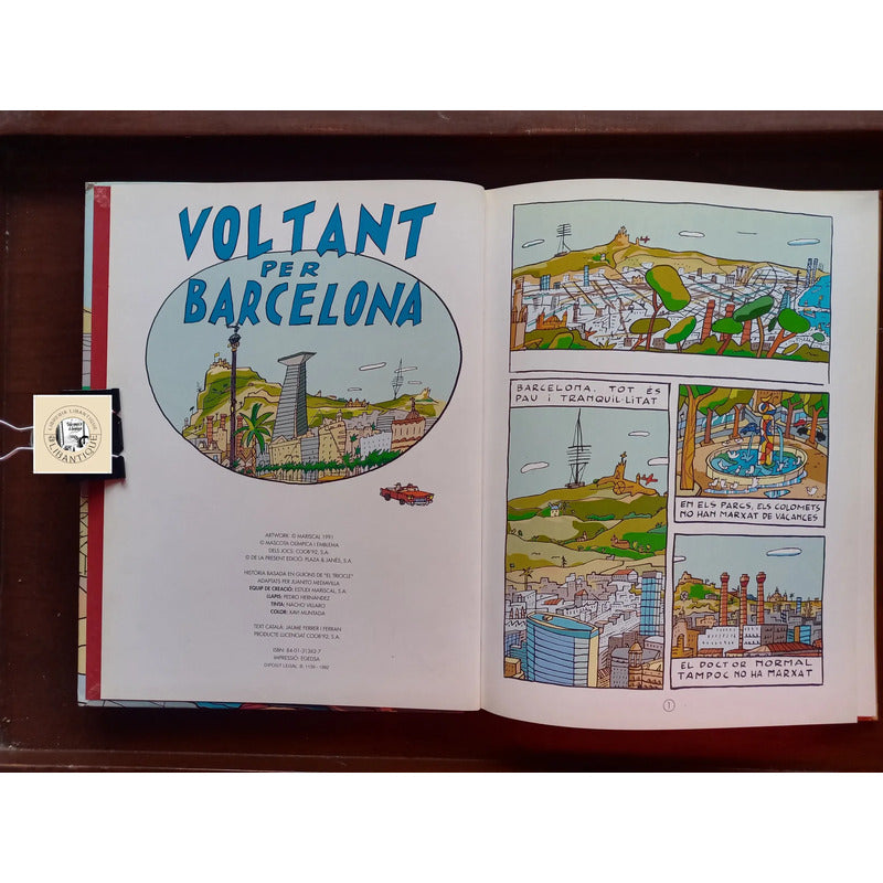 Voltant Per Barcelona The Cobi Troupe. Mariscal, España 1991