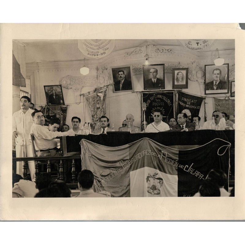 Fotografia Fidel Velazquez, C T M. 1951 [4 Fotografias]