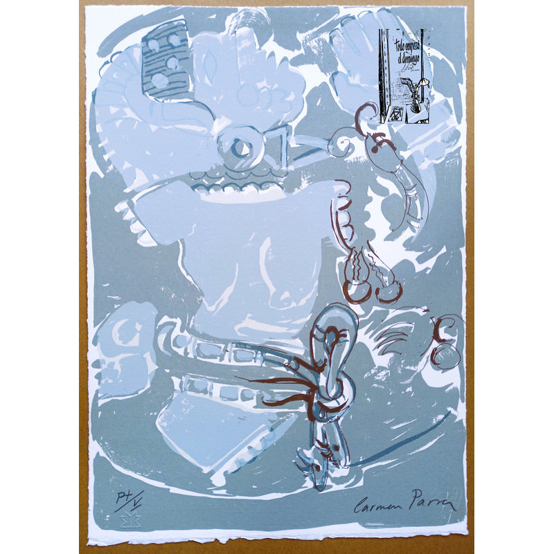 Carmen Parra. Tiempo Cautivo. 11 Serigrafias.