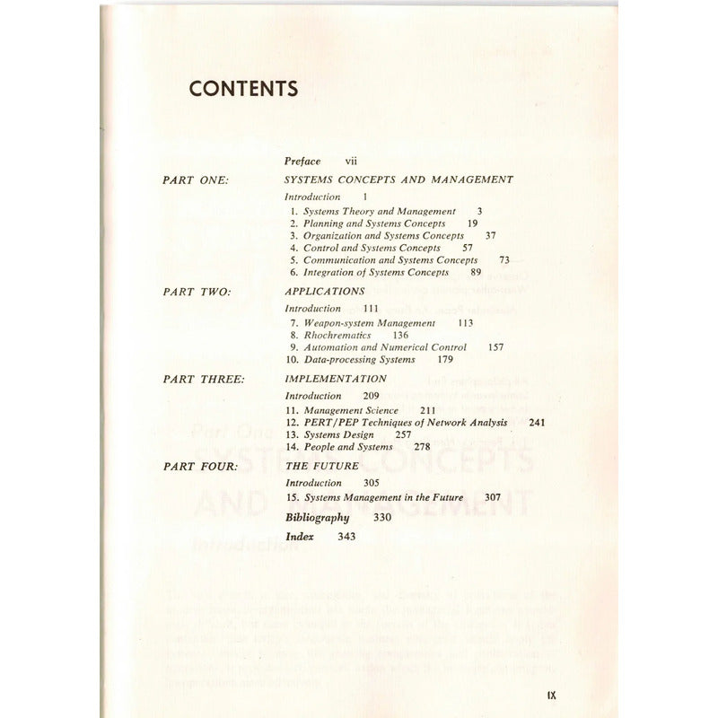 The Theory And Management Of Systems Johnson Kast Rosenzweig