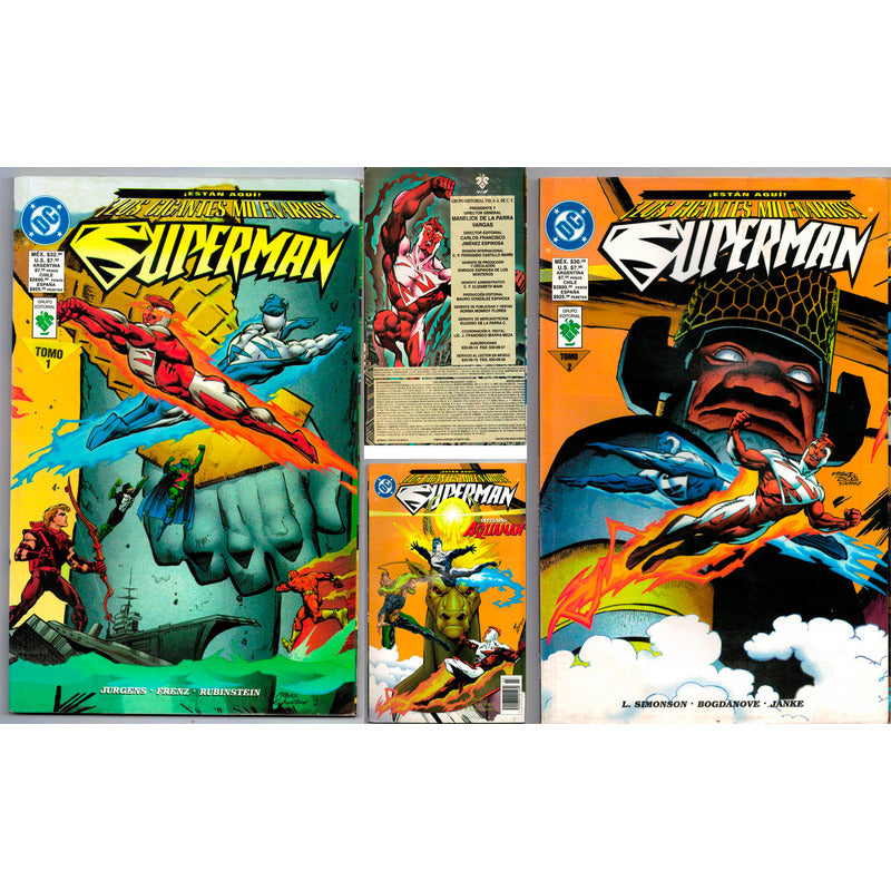 Los Gigantes Milenarios Superman 1 Y 2