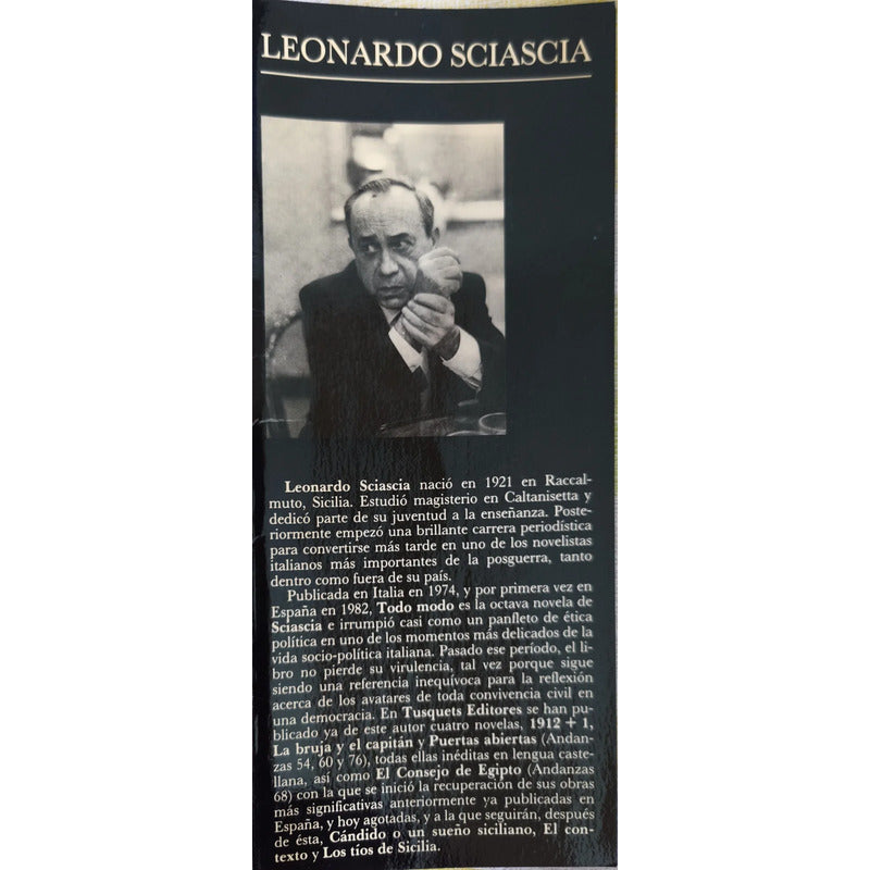 Todo Modo. Leonardo Sciascia